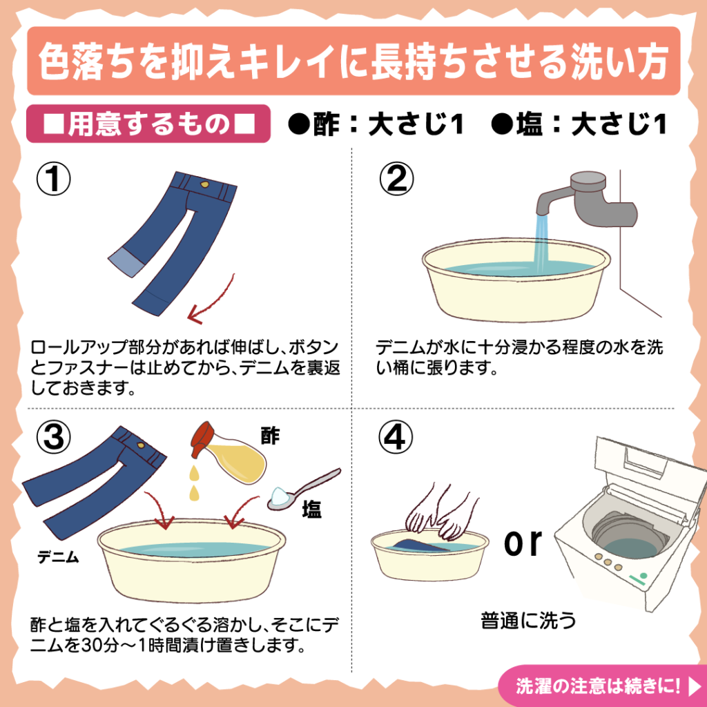 デニム ジャケット 色 移り 防止